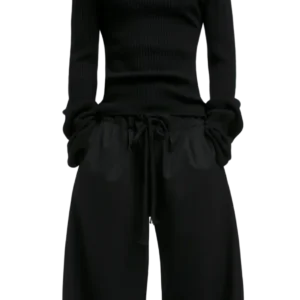 CINCH PANT BLACK